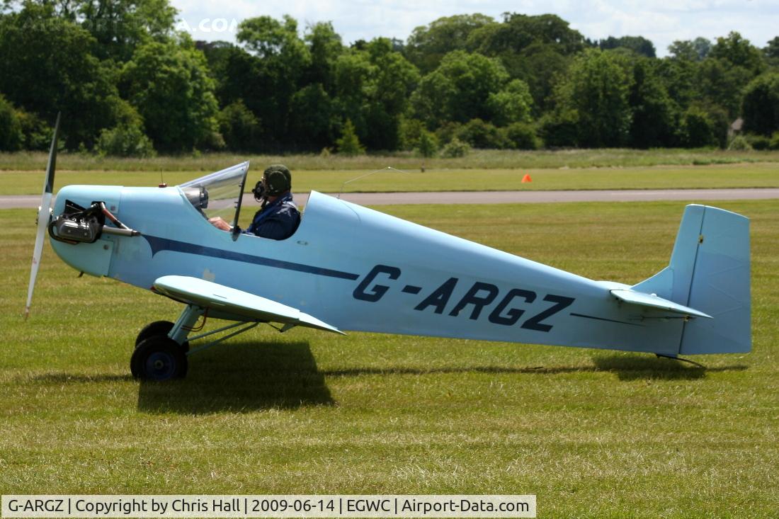G-ARGZ, 1961 Rollason Druine D.31 Turbulent C/N PFA 562, Tiger Club Turbulent Display Team at the Cosford Air Show