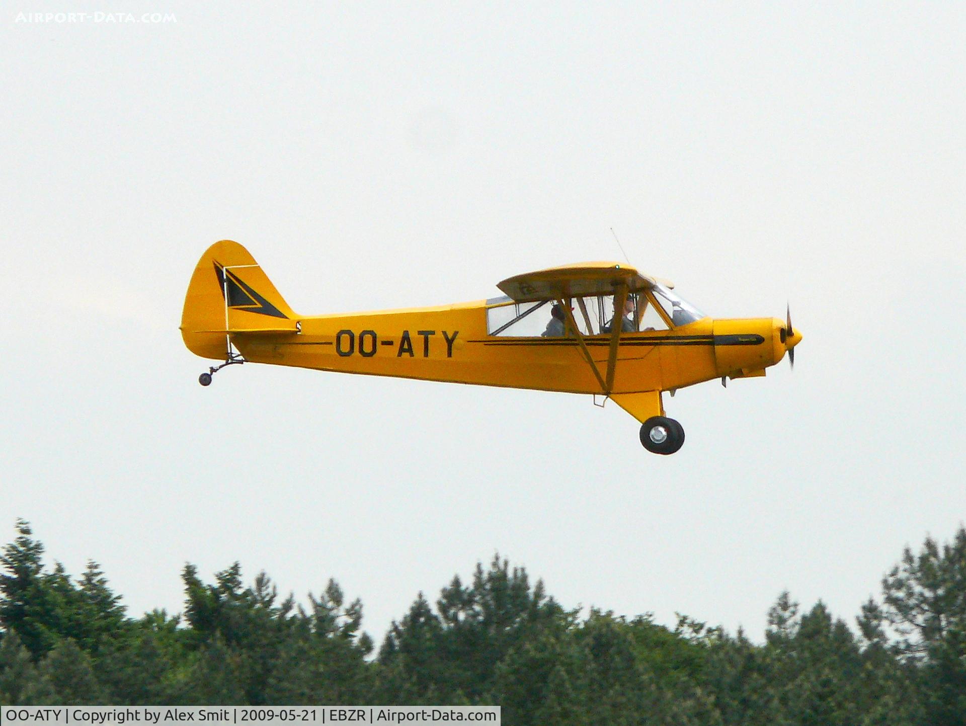 OO-ATY, Piper L-18C Super Cub (PA-18-95) C/N 18-3221, Piper Pa18-150 Super Cub OO-ATY Aeroclub Brasschaat