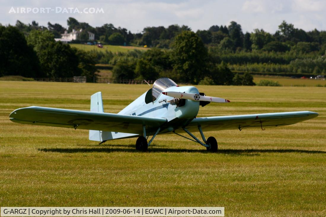 G-ARGZ, 1961 Rollason Druine D.31 Turbulent C/N PFA 562, Tiger Club Turbulent Display Team at the Cosford Air Show