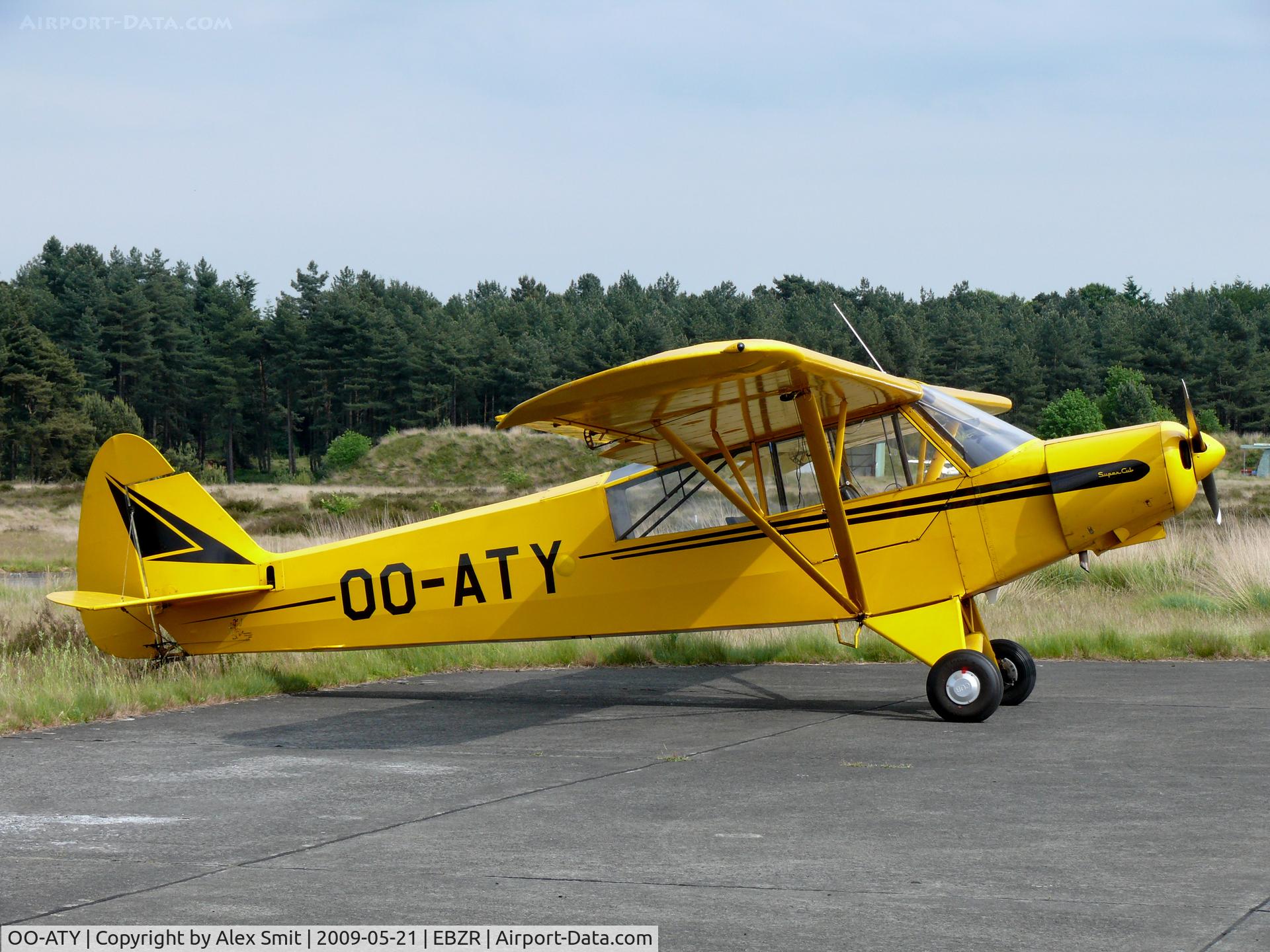 OO-ATY, Piper L-18C Super Cub (PA-18-95) C/N 18-3221, Piper Pa18-150 Super Cub OO-ATY Aeroclub Brasschaat