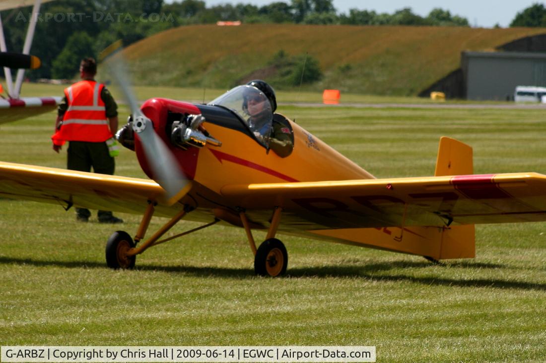 G-ARBZ, 1960 Rollason Druine D.31 Turbulent C/N PFA 553, Tiger Club Turbulent Display Team at the Cosford Air Show