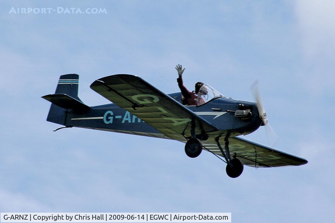 G-ARNZ, 1961 Rollason Druine D.31 Turbulent C/N PFA 579, Tiger Club Turbulent Display Team at the Cosford Air Show