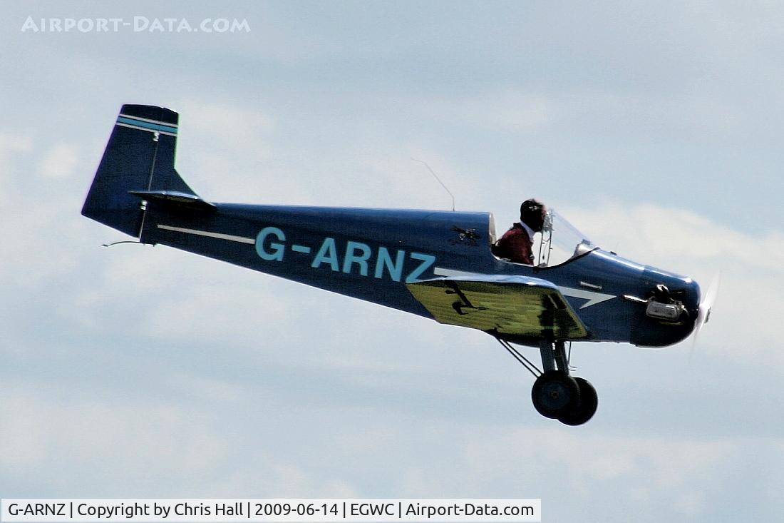 G-ARNZ, 1961 Rollason Druine D.31 Turbulent C/N PFA 579, Tiger Club Turbulent Display Team at the Cosford Air Show
