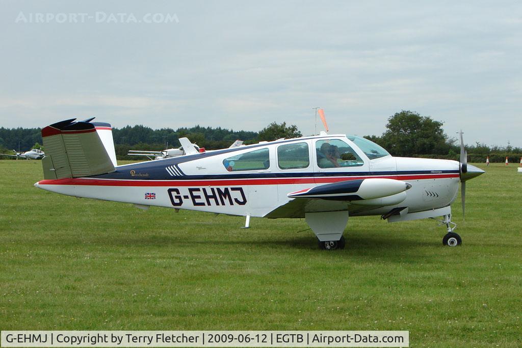 G-EHMJ, 1965 Beech S35 Bonanza Bonanza C/N D-7879, Visitor to 2009 AeroExpo at Wycombe Air Park