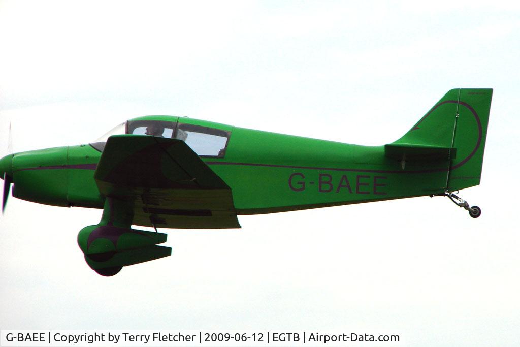 G-BAEE, 1964 CEA Jodel DR.1050-M1 Sicile Record C/N 579, Visitor to 2009 AeroExpo at Wycombe Air Park