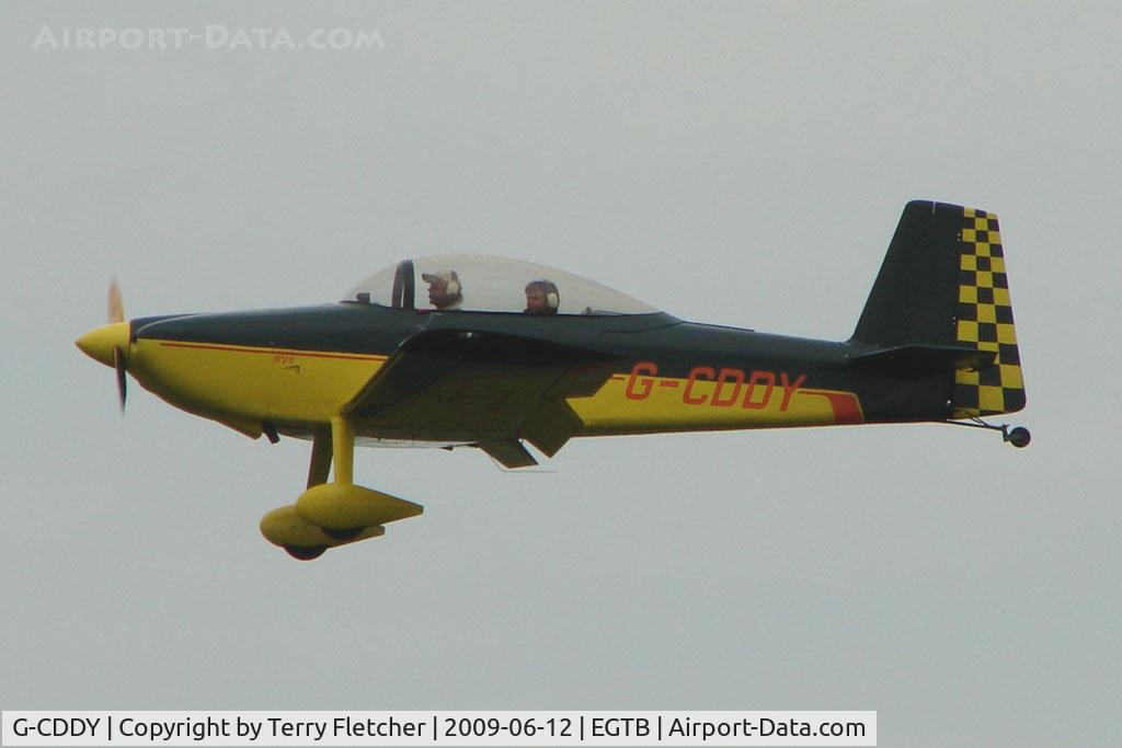 G-CDDY, 2000 Vans RV-8 C/N 80912, Visitor to 2009 AeroExpo at Wycombe Air Park