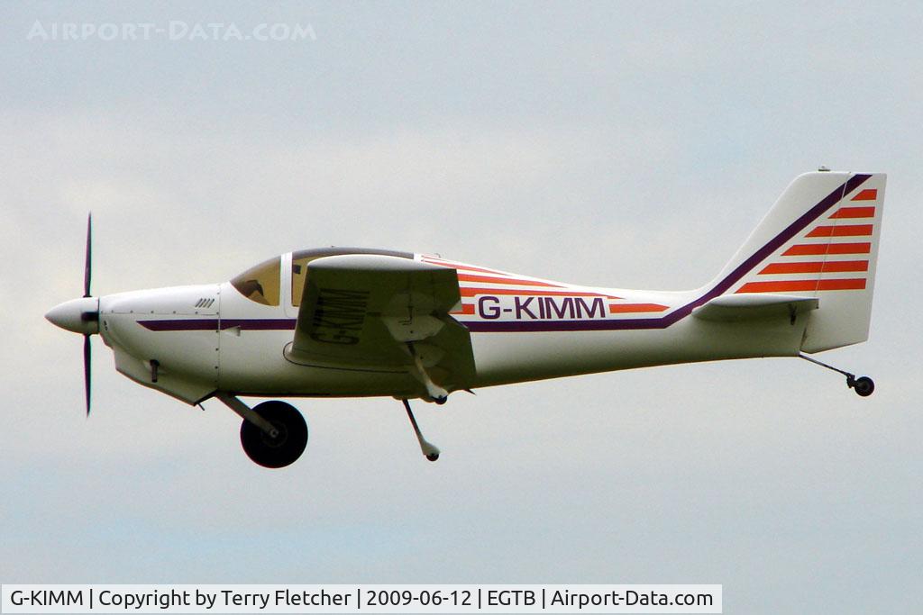 G-KIMM, 2001 Europa XS Monowheel C/N PFA 247-13404, Visitor to 2009 AeroExpo at Wycombe Air Park