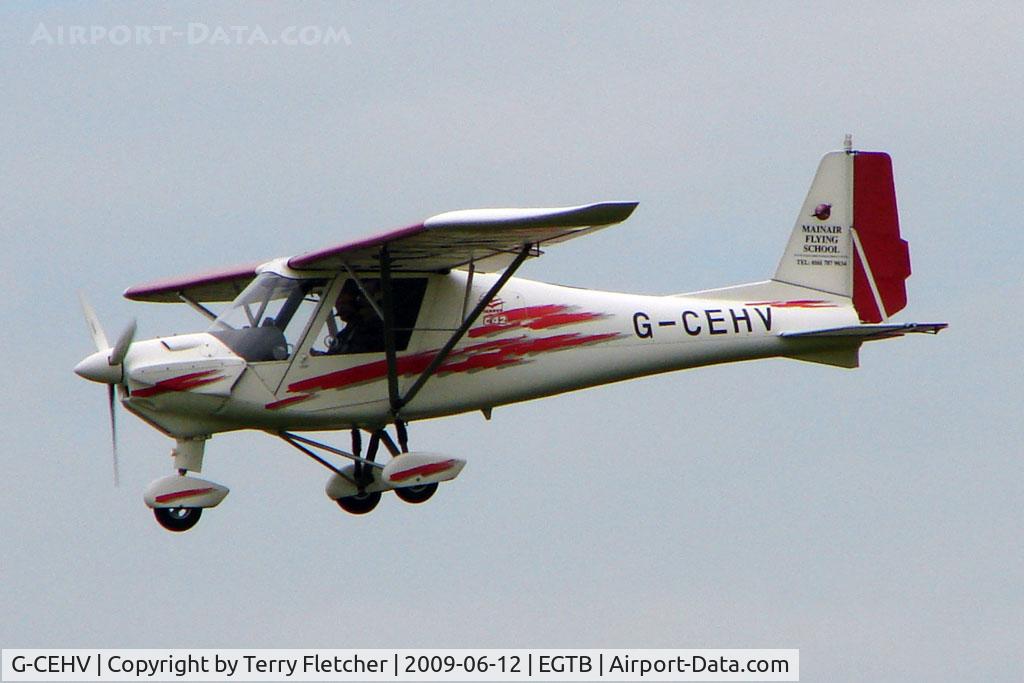 G-CEHV, 2006 Comco Ikarus C42 FB80 C/N 0610-6854, Visitor to 2009 AeroExpo at Wycombe Air Park