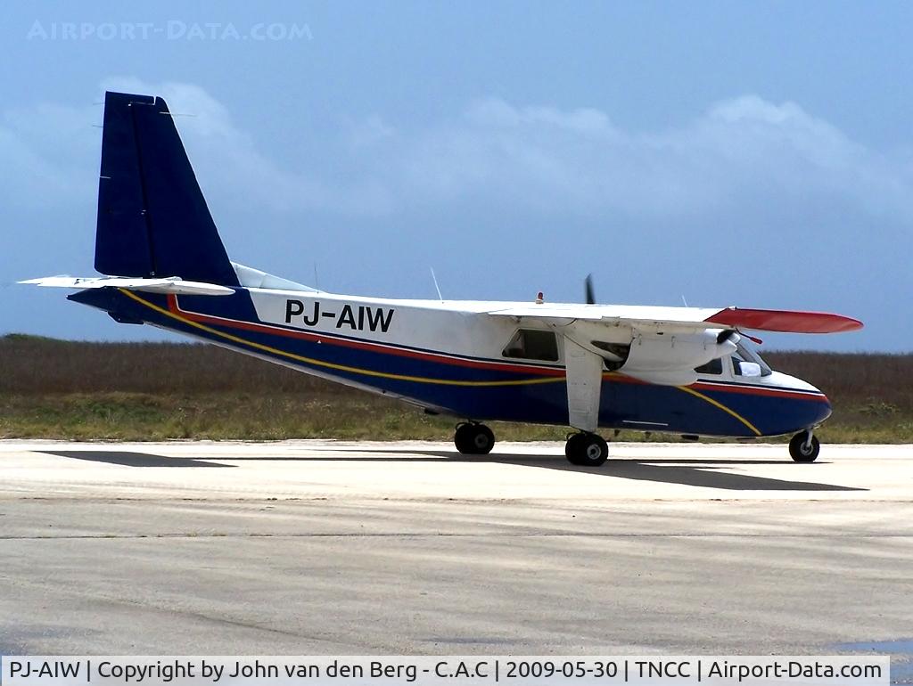 PJ-AIW, 1987 Pilatus Britten-Norman BN-2A-26 Islander C/N 2038B, Winair @ CUR