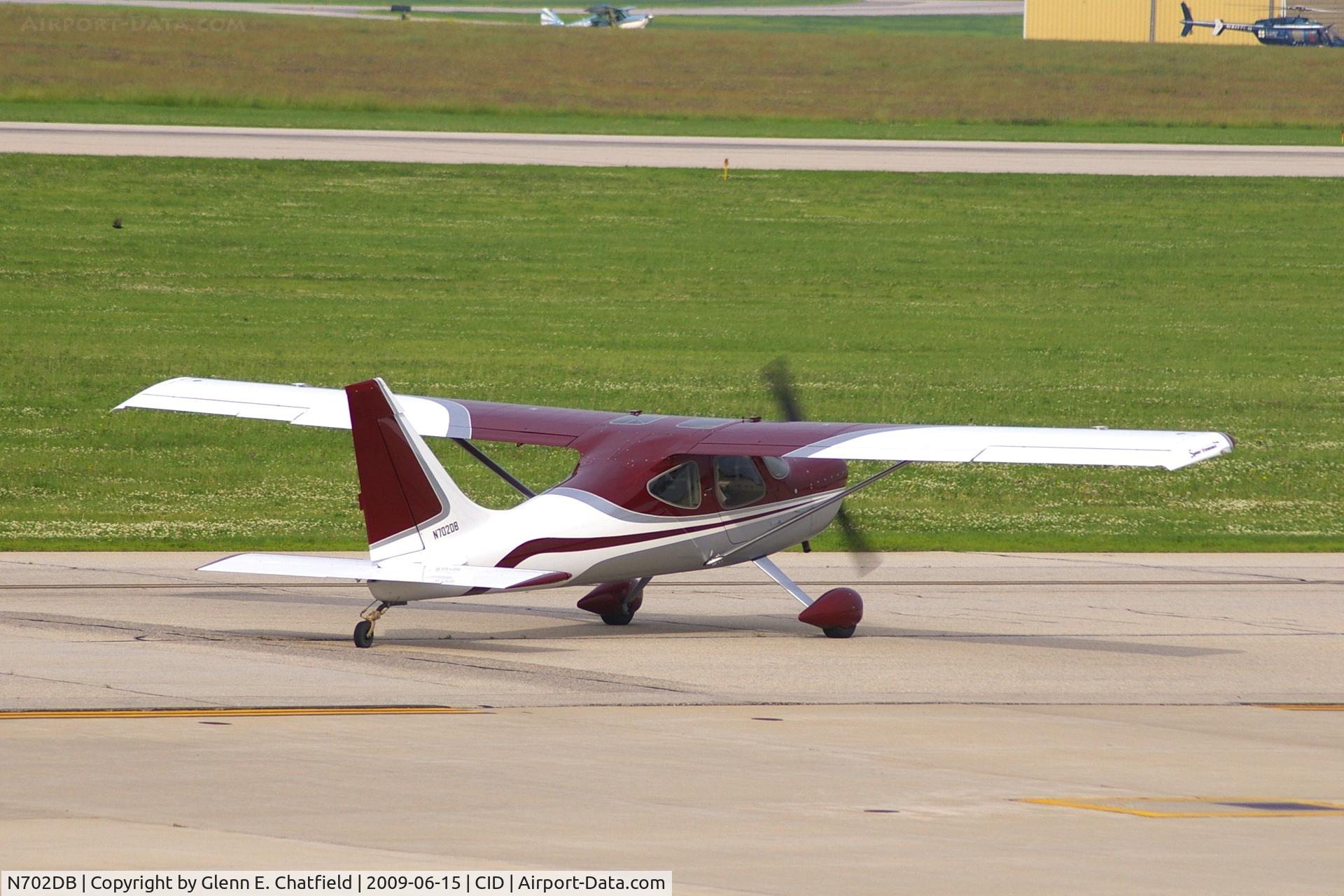 N702DB, 2008 Glasair GS-2 Sportsman C/N 7139,  Taxiing for departure