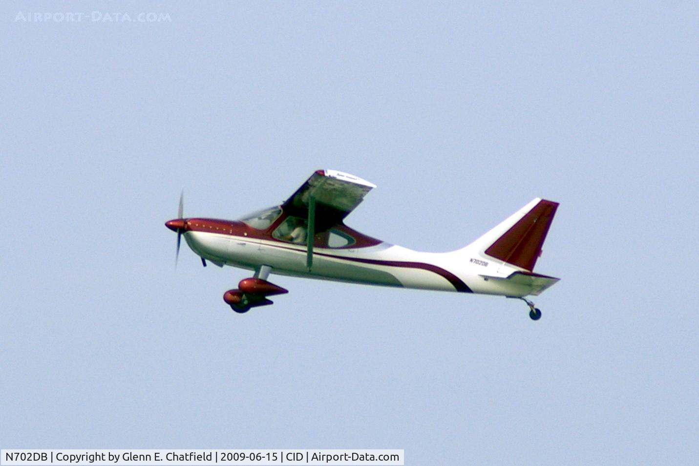N702DB, 2008 Glasair GS-2 Sportsman C/N 7139,  Departing runway 13