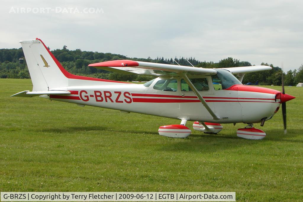 G-BRZS, 1981 Cessna 172P C/N 172-75004, Visitor to 2009 AeroExpo at Wycombe Air Park