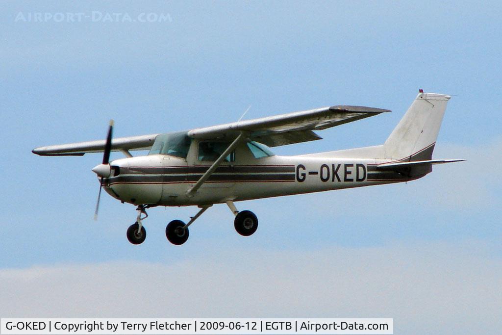 G-OKED, 1973 Cessna 150L C/N 150-74250, Visitor to 2009 AeroExpo at Wycombe Air Park