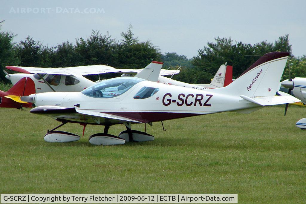 G-SCRZ, 2008 CZAW SportCruiser C/N PFA 338-14684, Visitor to 2009 AeroExpo at Wycombe Air Park