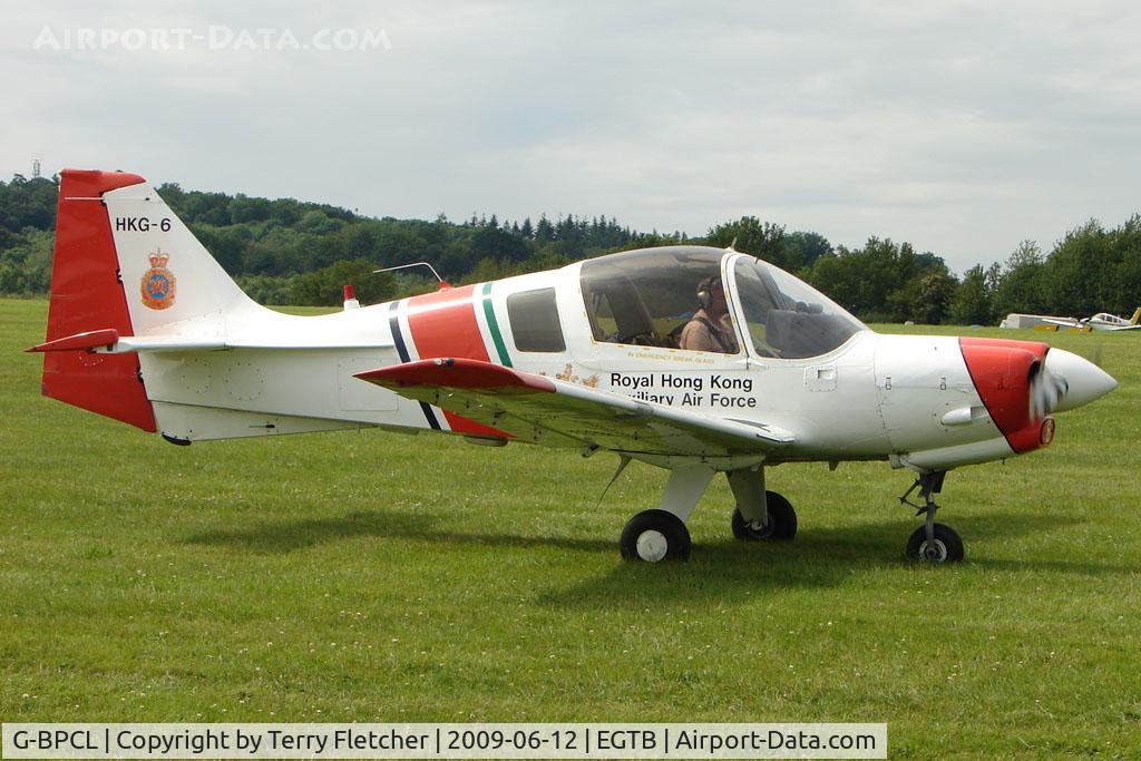 G-BPCL, 1977 Scottish Aviation Bulldog Series 120 Model 128 C/N BH120/393, Visitor to 2009 AeroExpo at Wycombe Air Park