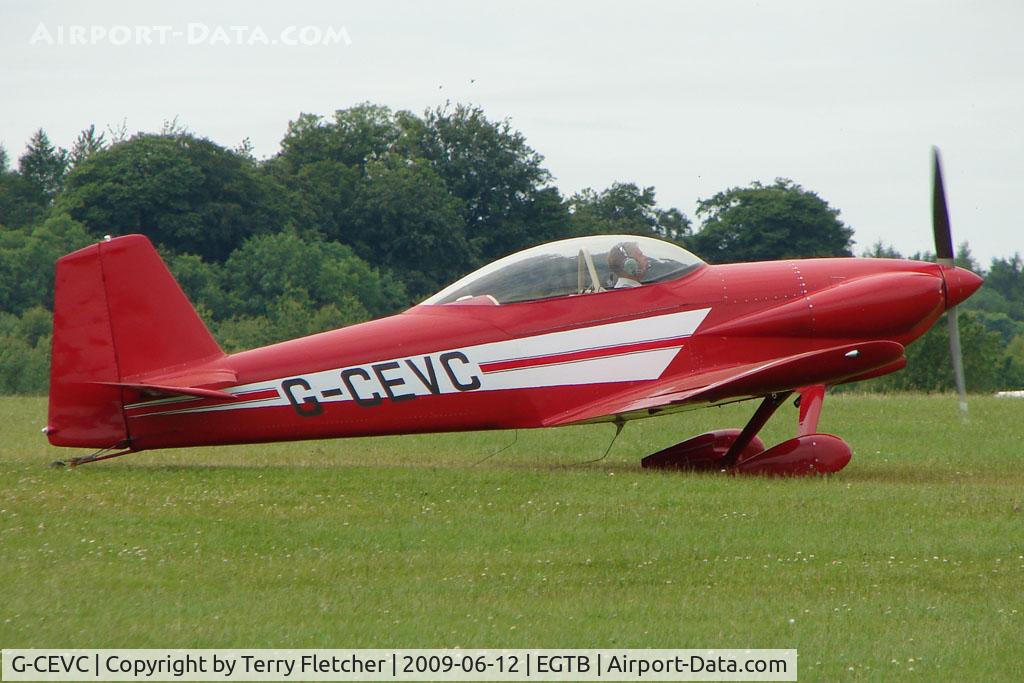 G-CEVC, 2007 Vans RV-4 C/N 2726, Visitor to 2009 AeroExpo at Wycombe Air Park
