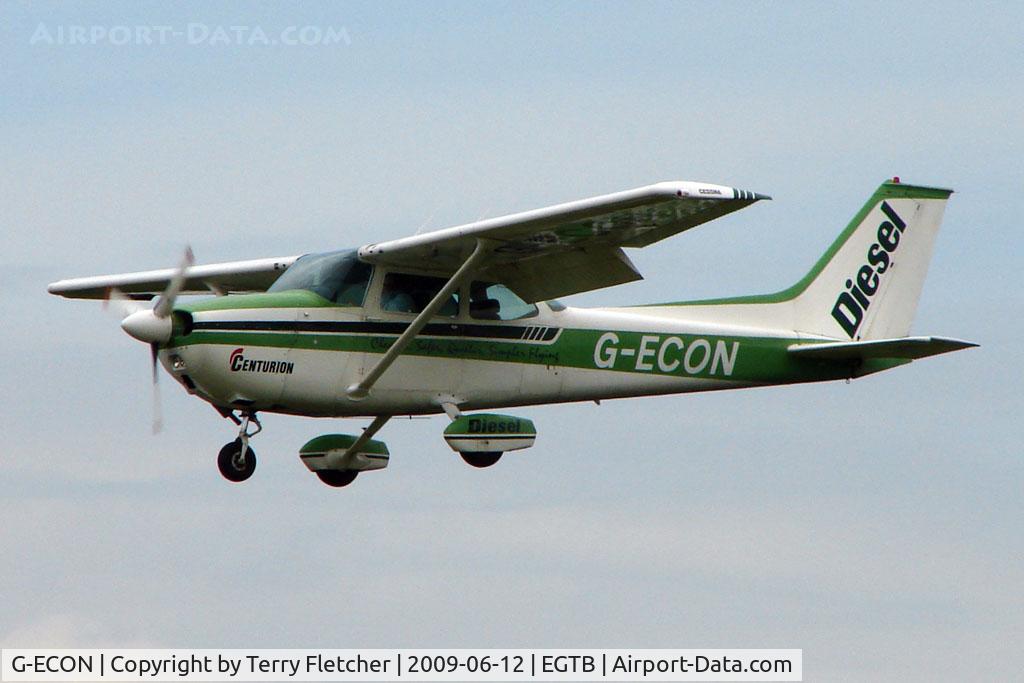 G-ECON, 1975 Cessna 172M Skyhawk C/N 172-64490, Visitor to 2009 AeroExpo at Wycombe Air Park