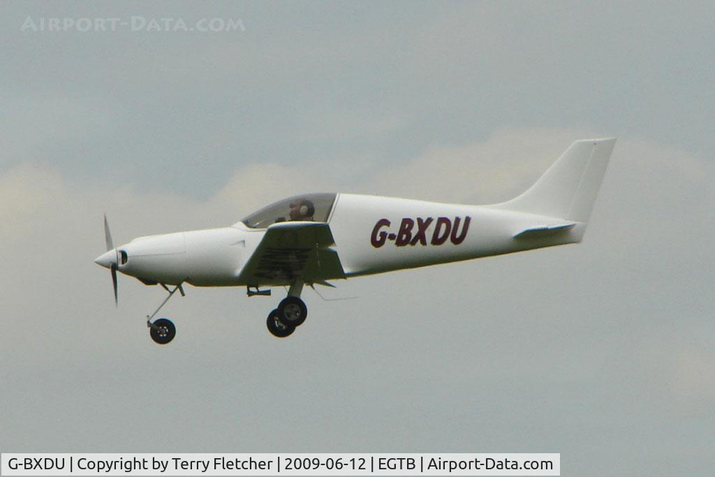 G-BXDU, 2003 Aero Designs Pulsar C/N PFA 202-11991, Visitor to 2009 AeroExpo at Wycombe Air Park