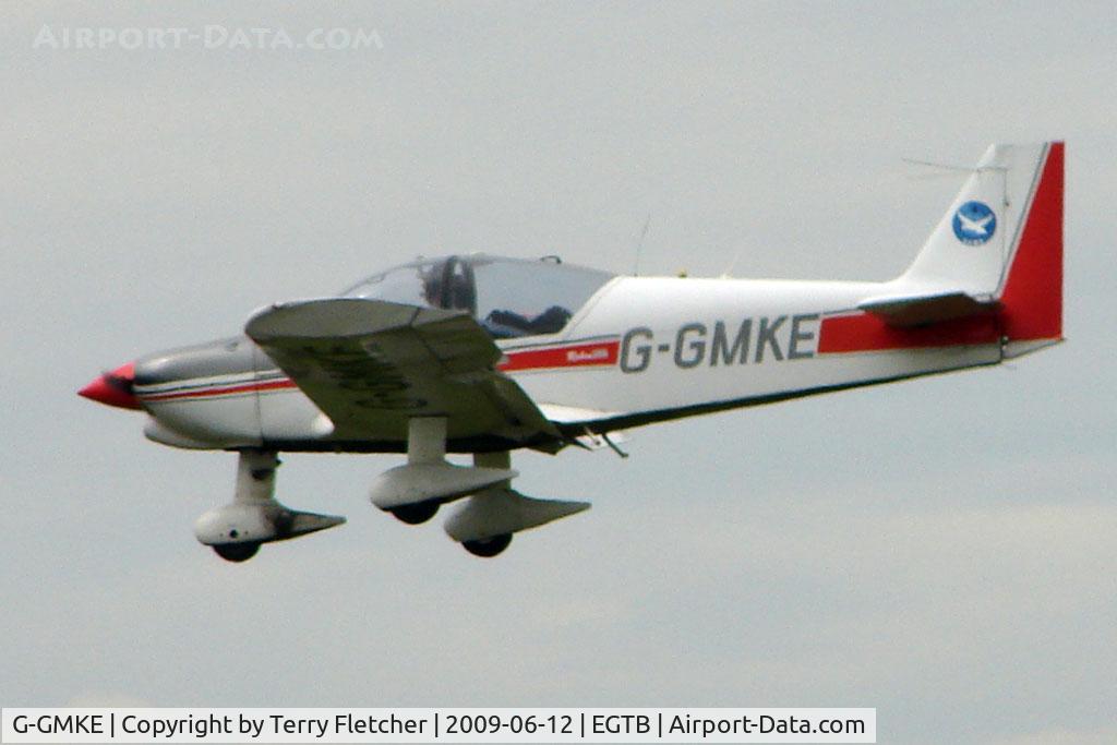 G-GMKE, 1993 Robin HR-200-120B C/N 257, Visitor to 2009 AeroExpo at Wycombe Air Park