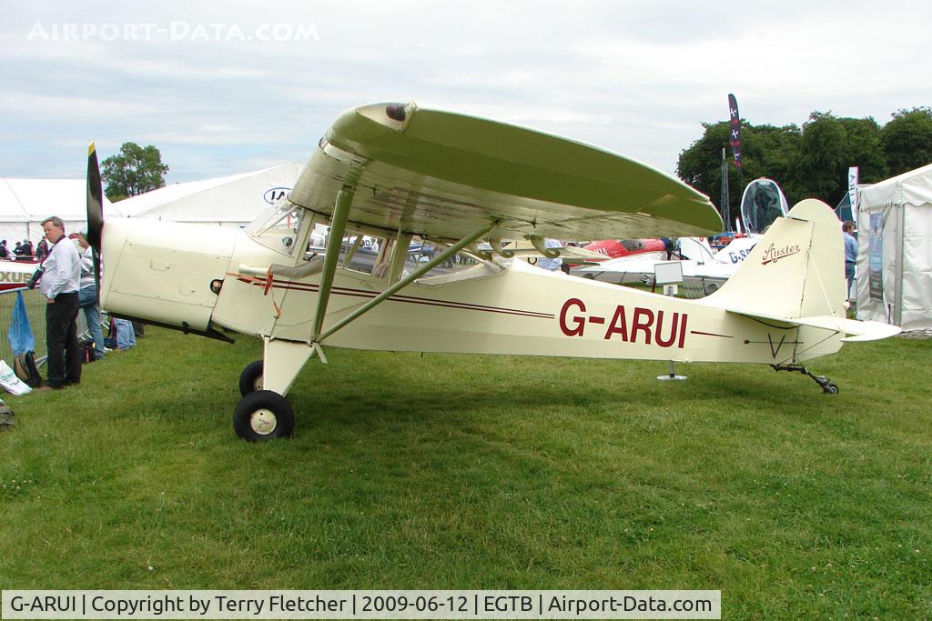 G-ARUI, 1962 Beagle A-61 Terrier 1 C/N 2529, exhibited at 2009 AeroExpo at Wycombe Air Park