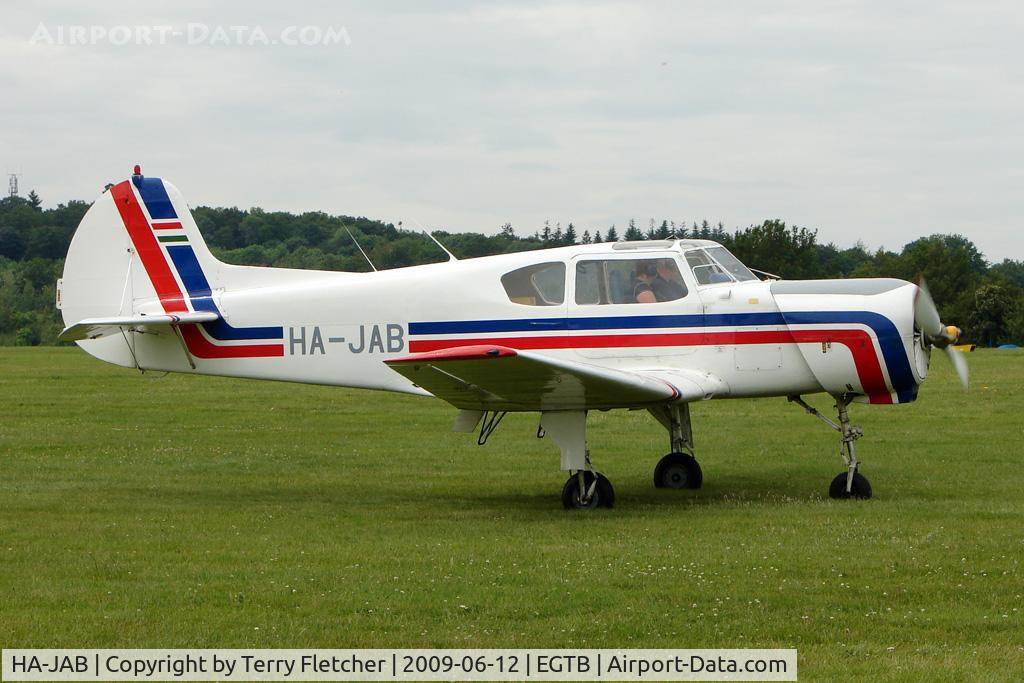 HA-JAB, 1978 Yakovlev Yak-18T C/N 2220202-3842, Visitor to 2009 AeroExpo at Wycombe Air Park