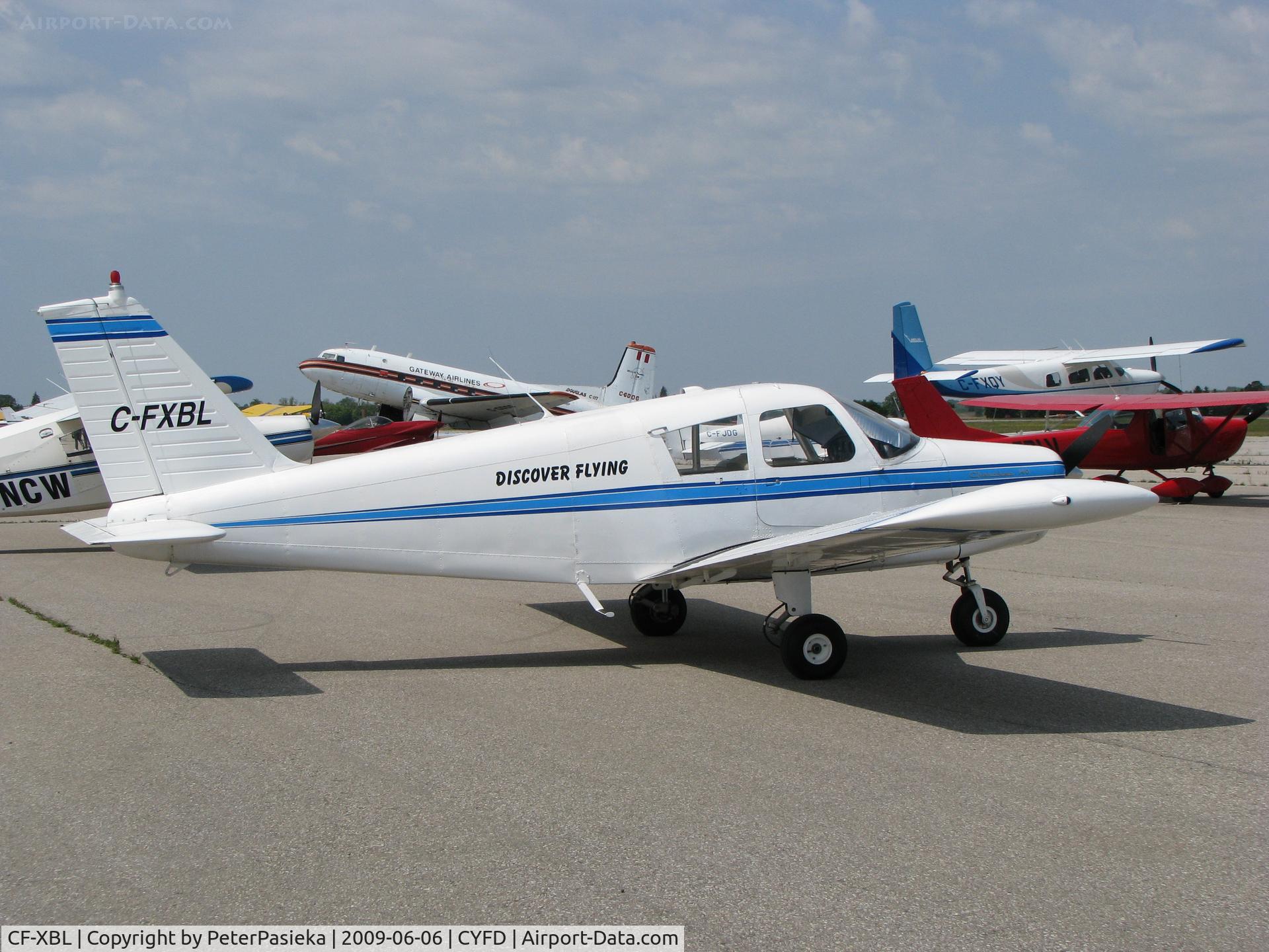CF-XBL, 1968 Piper PA-28-140 C/N 28-24603, @ Brantford Airport