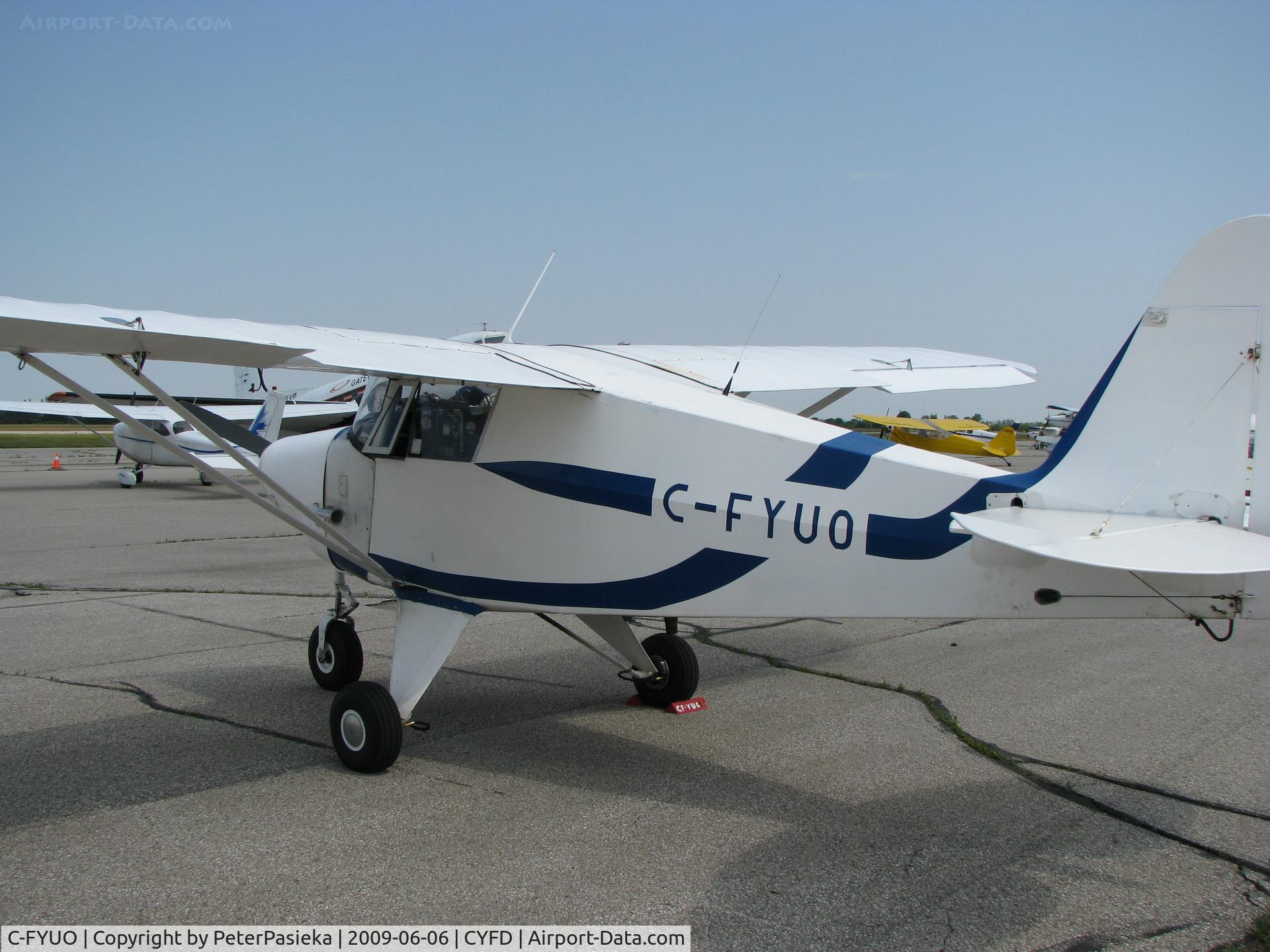 C-FYUO, 1961 Piper PA-22-108X Colt C/N 22-8803X, @ Brantford Airport