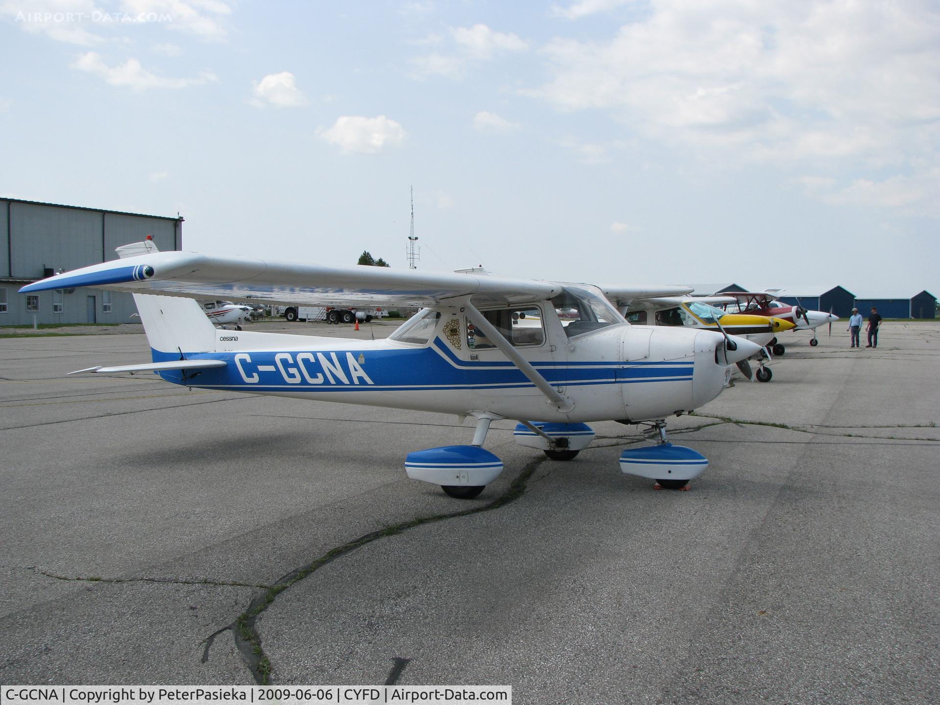 C-GCNA, 1974 Cessna 150M C/N 15075820, @ Brantford Airport