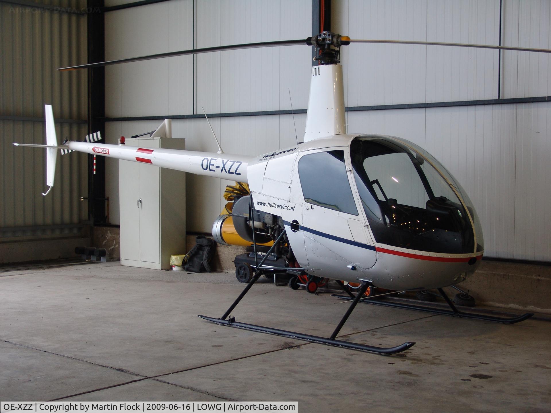 OE-XZZ, Robinson R22 Beta C/N 2694, .