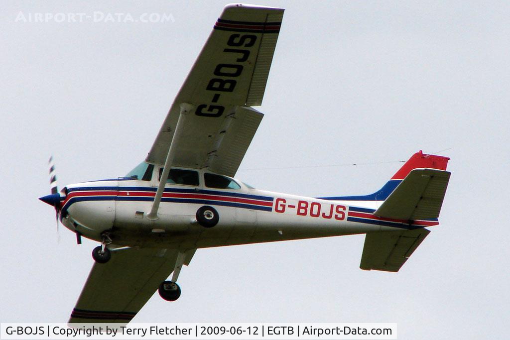 G-BOJS, 1981 Cessna 172P C/N 172-74582, Visitor to 2009 AeroExpo at Wycombe Air Park