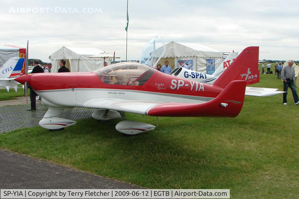 SP-YIA, Aero AT-4 C/N Not found SP-YIA, exhibited at 2009 AeroExpo at Wycombe Air Park