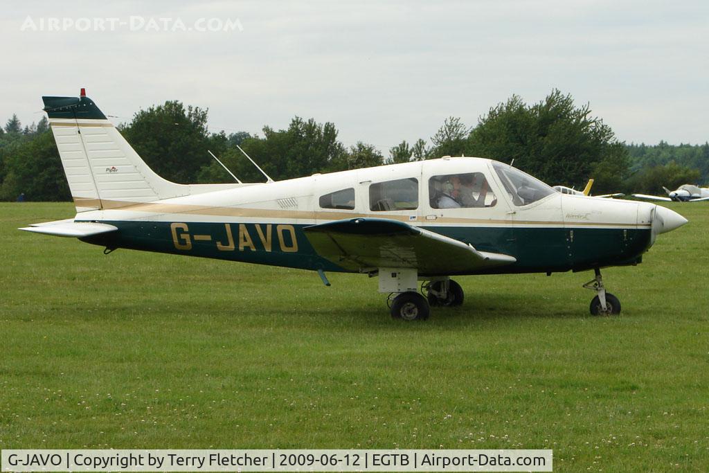 G-JAVO, 1979 Piper PA-28-161 Warrior C/N 28-8016130, Visitor to 2009 AeroExpo at Wycombe Air Park