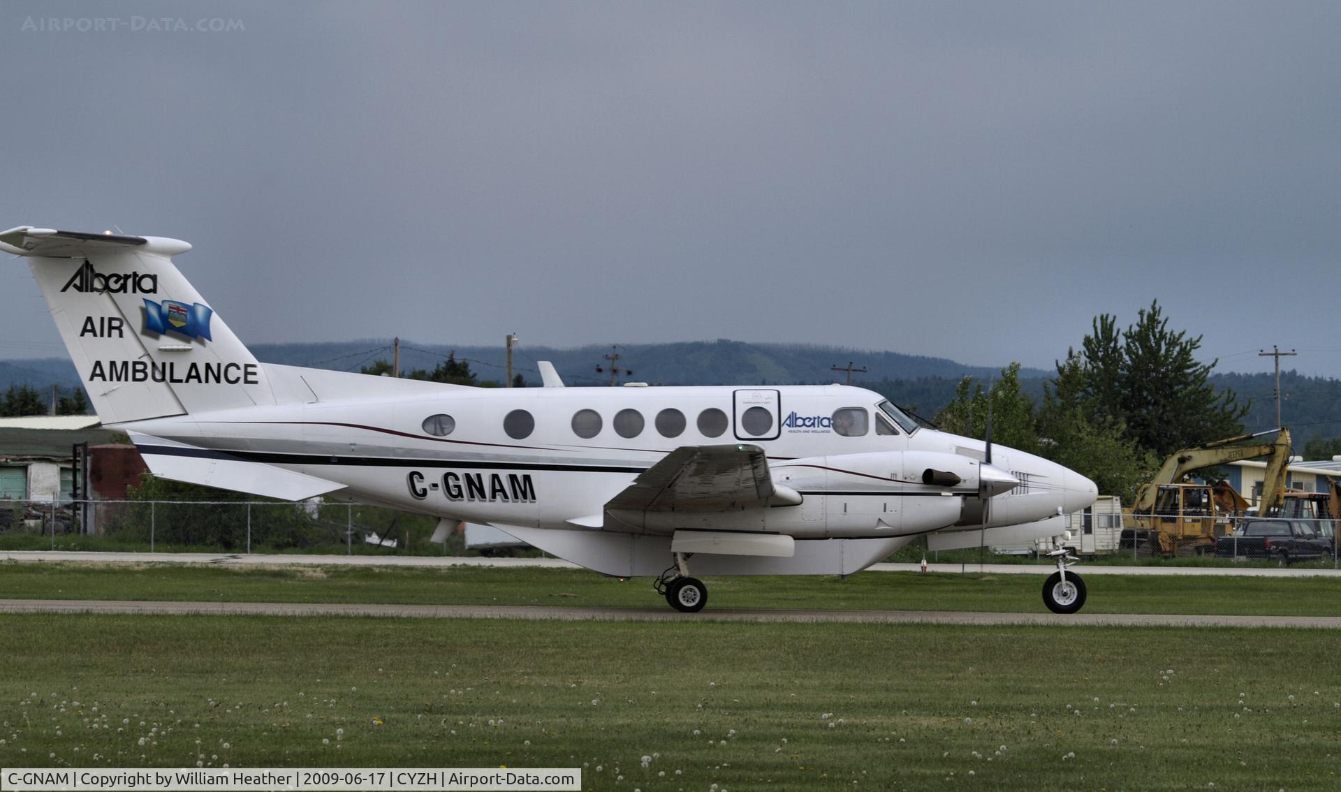C-GNAM, 1989 Beech B200 King Air C/N BB-1339, Air Ambulance
