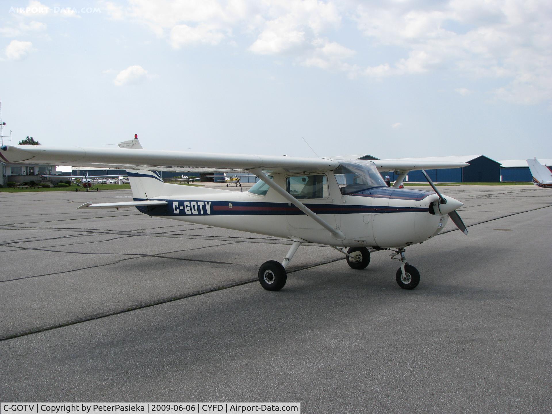 C-GOTV, 1973 Cessna 150L C/N 15074739, @ Brantford Airport