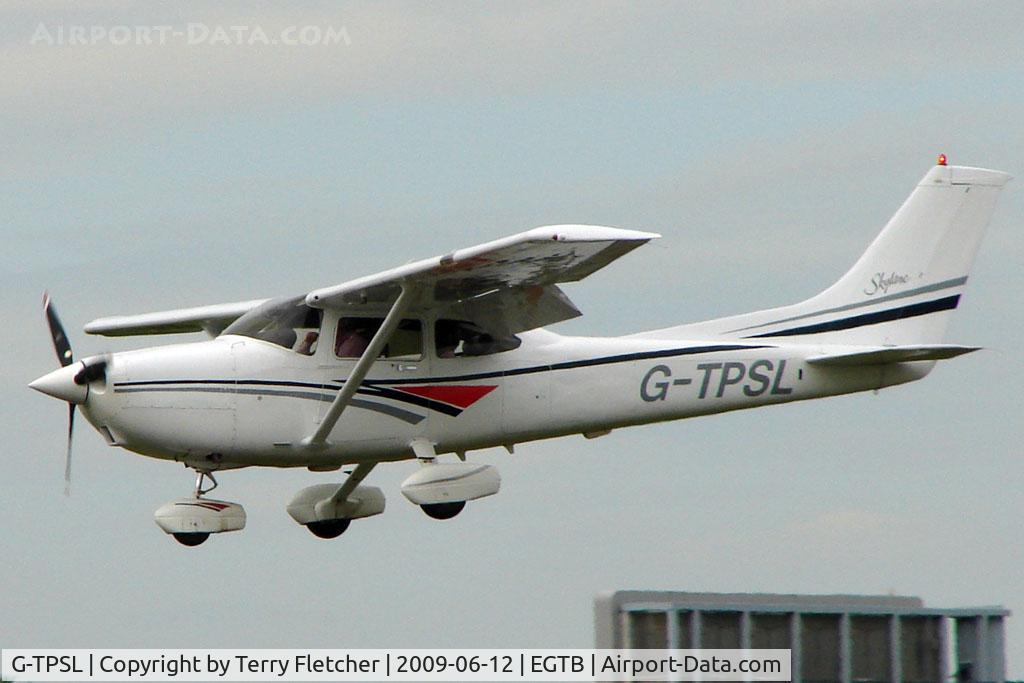 G-TPSL, 1998 Cessna 182S Skylane C/N 18280398, Visitor to 2009 AeroExpo at Wycombe Air Park