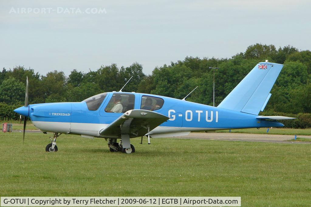 G-OTUI, 1990 Socata TB-20 Trinidad C/N 1096, Visitor to 2009 AeroExpo at Wycombe Air Park
