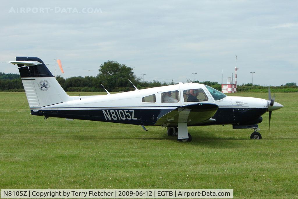 N8105Z, 1979 Piper PA-28RT-201T Arrow IV C/N 28R-8031007, Visitor to 2009 AeroExpo at Wycombe Air Park