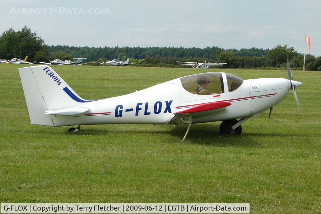 G-FLOX, 1998 Europa Monowheel C/N PFA 247-12732, Visitor to 2009 AeroExpo at Wycombe Air Park