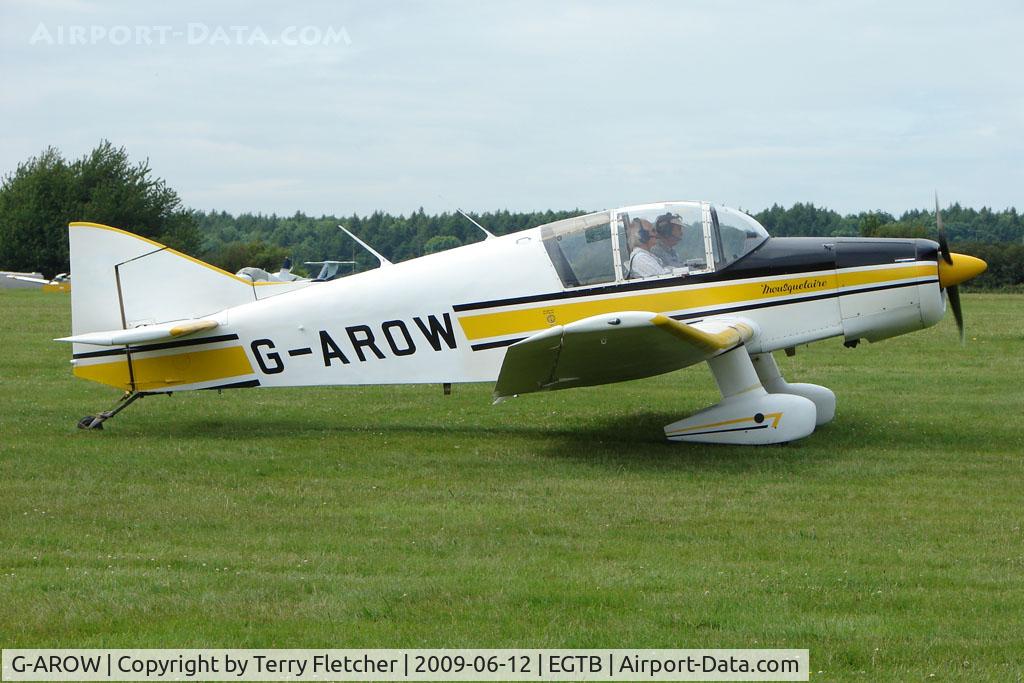 G-AROW, 1961 Jodel D-140B Mousequetaire II C/N 71, Visitor to 2009 AeroExpo at Wycombe Air Park