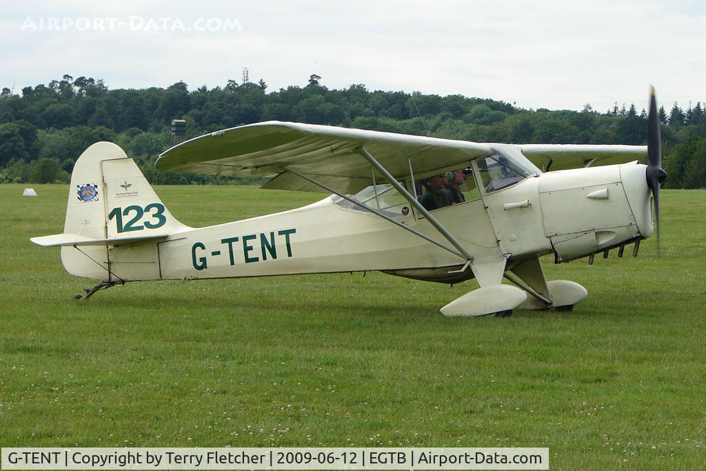 G-TENT, 1946 Auster J-1N Alpha C/N 2058, Visitor to 2009 AeroExpo at Wycombe Air Park
