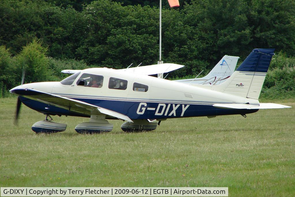 G-DIXY, 1998 Piper PA-28-181 Cherokee Archer III C/N 28-43195, Visitor to 2009 AeroExpo at Wycombe Air Park