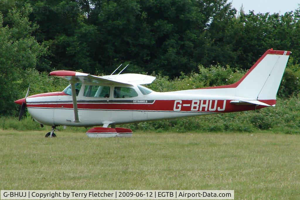 G-BHUJ, 1979 Cessna 172N Skyhawk II C/N 172-71932, Visitor to 2009 AeroExpo at Wycombe Air Park