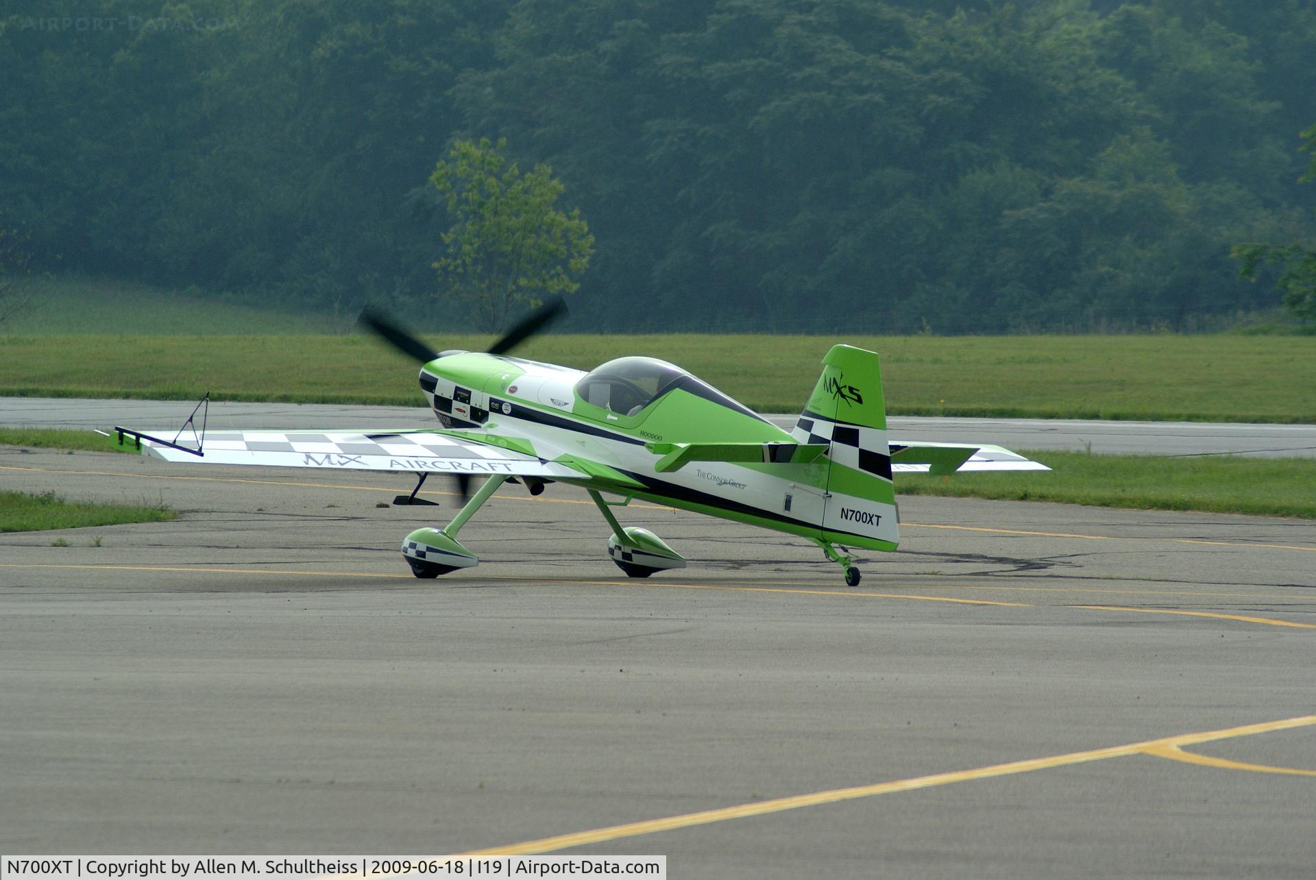 N700XT, 2007 MX Aircraft MXS C/N 1, Kick in the pants ...