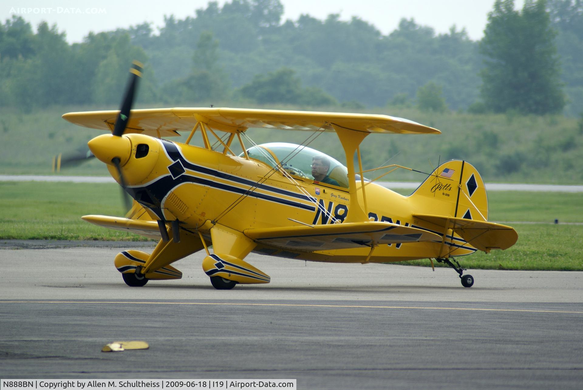 N888BN, 1984 Aerotek Pitts S-2B Special C/N 5047, 1984 Pitts S-2B