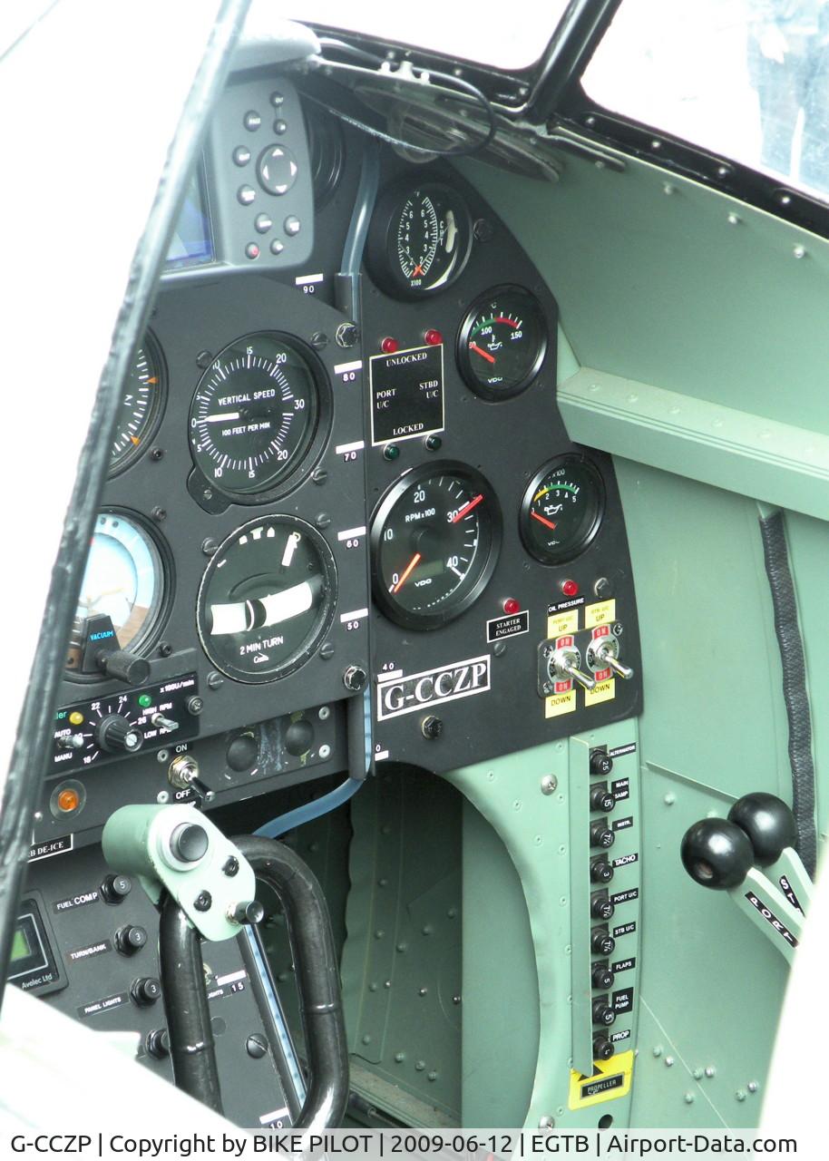 G-CCZP, 2005 Supermarine Aircraft Spitfire Mk.26 C/N PFA 324-14062, AEROEXPO LONDON 2009