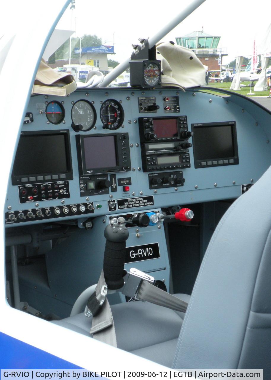G-RVIO, 2006 Vans RV-10 C/N PFA 339-14547, AEROEXPO LONDON 2009