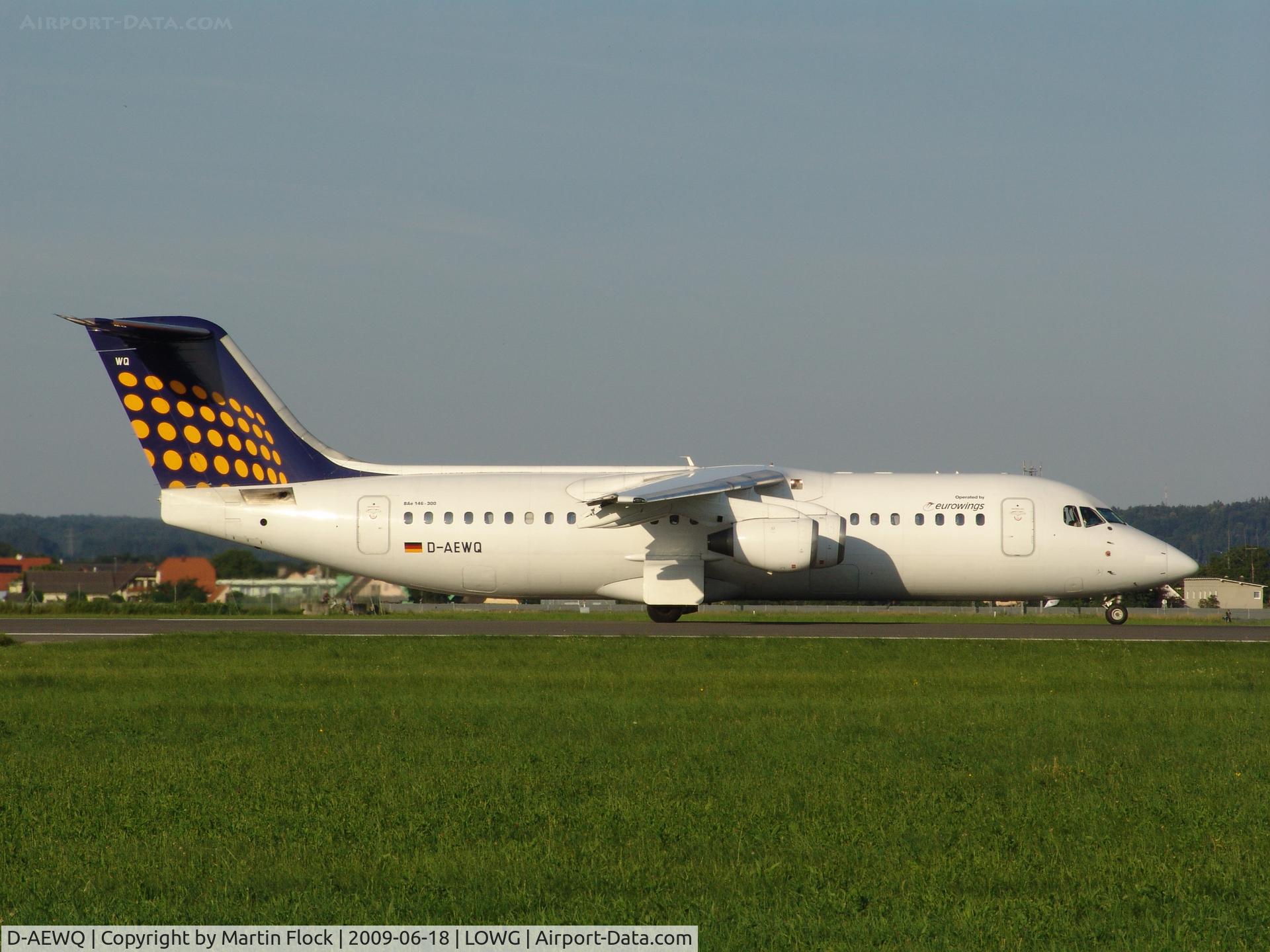 D-AEWQ, 1991 British Aerospace BAe.146-300 C/N E3203, .