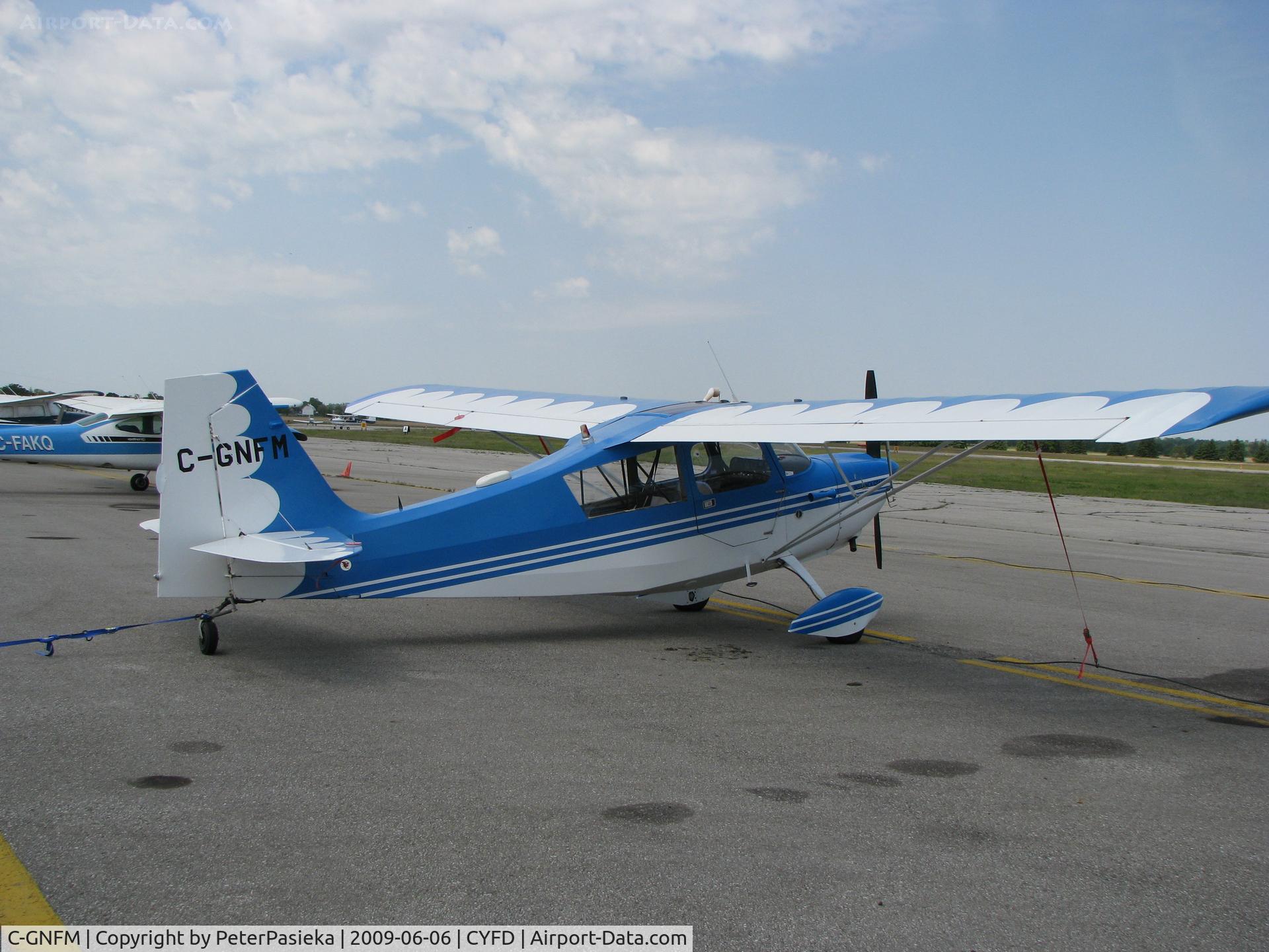 C-GNFM, 1975 Bellanca 7GCBC C/N 828 75, @ Brantford Airport