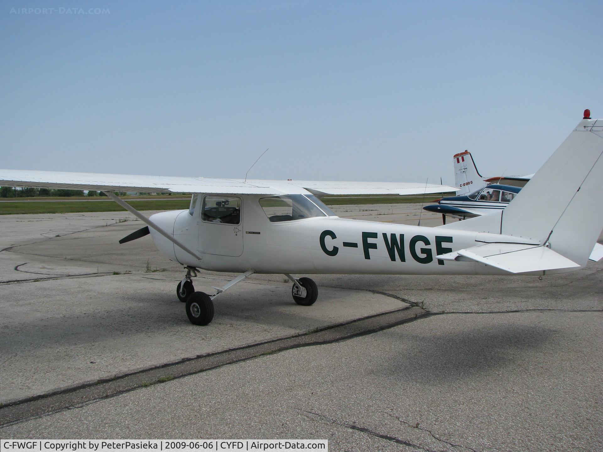 C-FWGF, 1967 Cessna 150G C/N 15067098, @ Brantford Airport