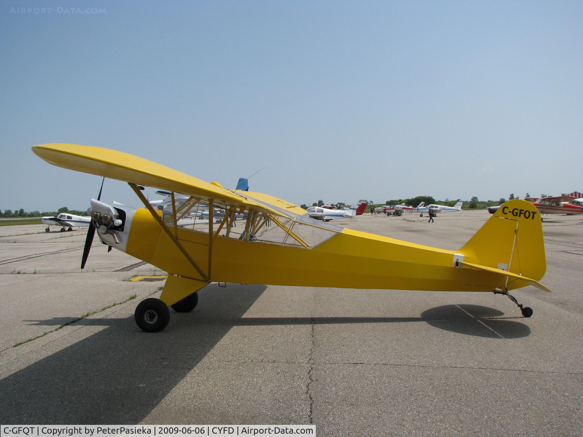 C-GFQT, 1982 Wag-Aero CUBy C/N 142 82, @ Brantford Airport